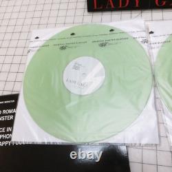 Lada Gaga The Fame Monster 3-LP Color Vinyl Record Set (Silver & Clear Green)