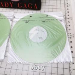 Lada Gaga The Fame Monster 3-LP Color Vinyl Record Set (Silver & Clear Green)