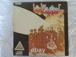 Led Zeppelin II (2) Orig Mega Rare 1969 Misspelling Green Label 1st Press Stereo