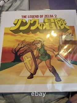 Legend Of Zelda 2 Vynal New Green Yellow Color