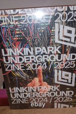 Linkin Park From Zero Promo box, dlx 2LP-Translucent Green, Zine, Haribo, Sox