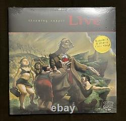 Live Throwing Copper Opaque Red & Green Colored Vinyl 2LP RARE