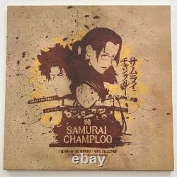 Lot 3 Green Vinyl record LP SAMURAI CHAMPLOO THE WAY OF THE SAMURAI Japan F/S