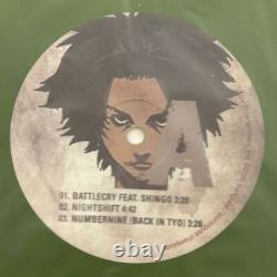 Lot 3 Green Vinyl record LP SAMURAI CHAMPLOO THE WAY OF THE SAMURAI Japan F/S