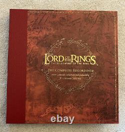 Lotr The Fellowship Of The Ring The Complete Recordings 5 Red Vinyl LP Box Set