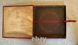 Lotr The Fellowship Of The Ring The Complete Recordings 5 Red Vinyl LP Box Set