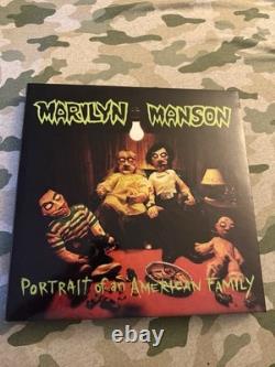 MARILYN MANSON PORTRAIT OF AN AMERICAN FAMILY VINYL LP BOX SET-Medium Shirt