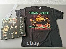 MARILYN MANSON original green Vinyl LP + T-Shirt BOX-Set Portrait Of (2009)