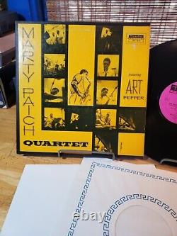 MARTY PAICH QUARTET ART PEPPER LP Vinyl Record OG ORIG TAMPA TP-28 Mono 1958 EX