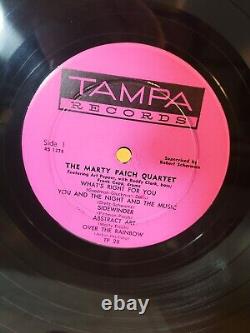 MARTY PAICH QUARTET ART PEPPER LP Vinyl Record OG ORIG TAMPA TP-28 Mono 1958 EX