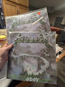 METALLICA CREEPING DEATH 1984 UK WHITE & AQUA MARINE 12 ULTRA RARE Music Nations
