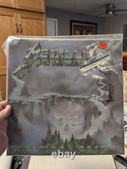 METALLICA CREEPING DEATH 1984 UK WHITE & AQUA MARINE 12 ULTRA RARE Music Nations