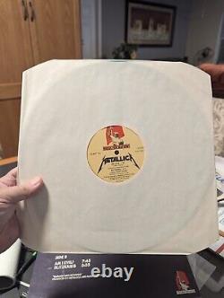 METALLICA CREEPING DEATH 1984 UK WHITE & AQUA MARINE 12 ULTRA RARE Music Nations