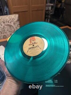 METALLICA CREEPING DEATH 1984 UK WHITE & AQUA MARINE 12 ULTRA RARE Music Nations