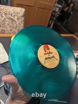 METALLICA CREEPING DEATH 1984 UK WHITE & AQUA MARINE 12 ULTRA RARE Music Nations
