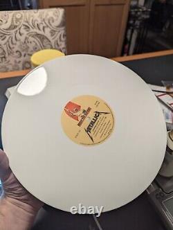 METALLICA CREEPING DEATH 1984 UK WHITE & AQUA MARINE 12 ULTRA RARE Music Nations