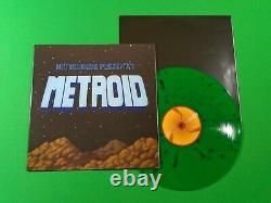 METROID Bit Brigade Vinyl LP Green Swirl Nintendo NES NOT MOONSHAKE VGM L63