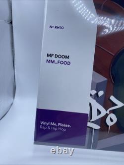 MF DOOM MM. Food Green/White VINYL ME PLEASE VMP Stencil Obi NEW! SEALED! OOP