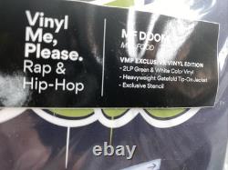 MF DOOM MM. Food Green/White VINYL ME PLEASE VMP Stencil Obi NEW! SEALED! OOP