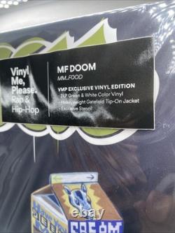 MF DOOM MM. Food Green/White VINYL ME PLEASE VMP Stencil Obi NEW! SEALED! OOP
