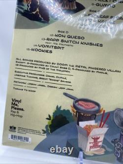 MF DOOM MM. Food Green/White VINYL ME PLEASE VMP Stencil Obi NEW! SEALED! OOP