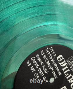 MISFITS EVILIVE ORIGINAL 1987 PLAN 9 GREEN TRANSLUCENT LP vinyl the live VG+