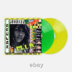 M. I. A. Arular LP VMP Vinyl Me Please Colored Vinyl Record MIA Neon Green Yellow