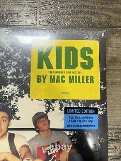 Mac Miller Kids 2x Vinyl New Sealed Exclusive Limited Red, Blue, Green Swirl Lp