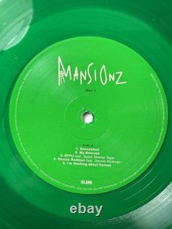Mansionz by Mansionz Green Transparent Vinyl 2017 2xLP limited to 500 copies
