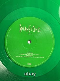 Mansionz by Mansionz Green Transparent Vinyl 2017 2xLP limited to 500 copies