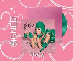 Mariah The Scientist HEARTS SOLD SEPARATELY GREEN SIGNED ART CART VINYL