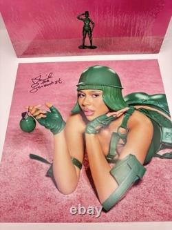 Mariah The Scientist HEARTS SOLD SEPARATELY GREEN SIGNED ART CART VINYL In Hand