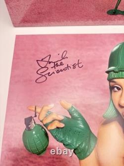 Mariah The Scientist HEARTS SOLD SEPARATELY GREEN SIGNED ART CART VINYL In Hand