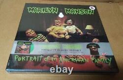 Marilyn Manson Portrait Of An American Family 2009 Vinyl Lp Box Set With T-shirt