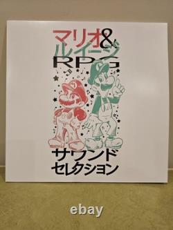Mario & Luigi RPG Sound Selection Vinyl Record (2LP Red/Green) LP NOT MOONSHAKE