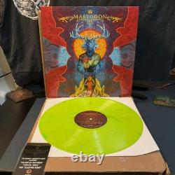 Mastodon Blood Mountain LP Marbled Green vinyl Record Very Rare! Ozzy Pantera