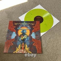 Mastodon Blood Mountain Vinyl Record GREEN/YELLOW Marbled 2015