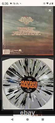 Mayday Parade Limited Ultra Clear Green and Black Splatter Vinyl Never Opened