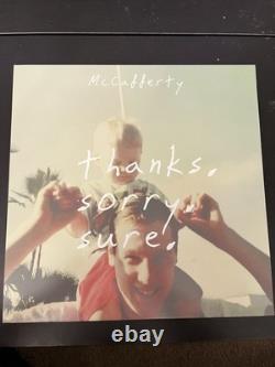 McCafferty Thanks, Sorry, Sure Vinyl Record LP (Green splatter)