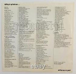 Megadeth Killing Is My Business Vinyl Used 1985 Green Labels Inner Sleeve Letter