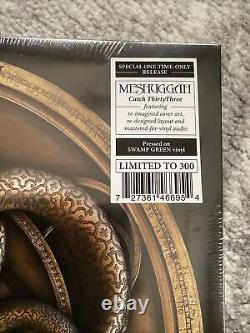 Meshuggah Catch ThirtyThree Swamp Green Vinyl Rare Limited OOP