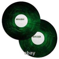Metal Gear Solid Video Game Vinyl Soundtrack Green Smoke Record 2 LP Mondo