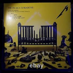 Metallica 72 SEASONS LP VINYL RECORD SEATTLE 2024 EXCLUSIVE GREEN & BLUE