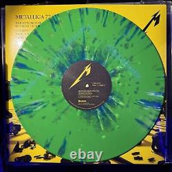 Metallica 72 SEASONS LP VINYL RECORD SEATTLE 2024 EXCLUSIVE GREEN & BLUE