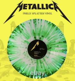 Metallica 72 Seasons PHILADELPHIA PA 2025 Splatter Vinyl Pop Up Shop Exclusive