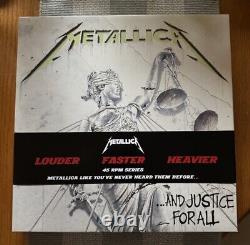 Metallica. And Justice For All 45 RPM Series from Warner Bros. Lime Green Vinyl