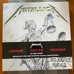 Metallica And Justice For All Louder Faster Heavier Series Brand New Unopened