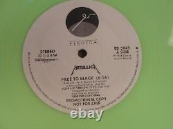 Metallica Fade To Black Promo Elektra? ED 5042 1985 Gow in The Dark Green VG