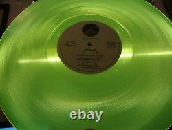 Metallica Fade to Black Promo 1985 Green Vinyl Glow in Dark White Label