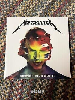 Metallica Hardwired To Self Destruct Translucent Green Vinyl Limited To 2200